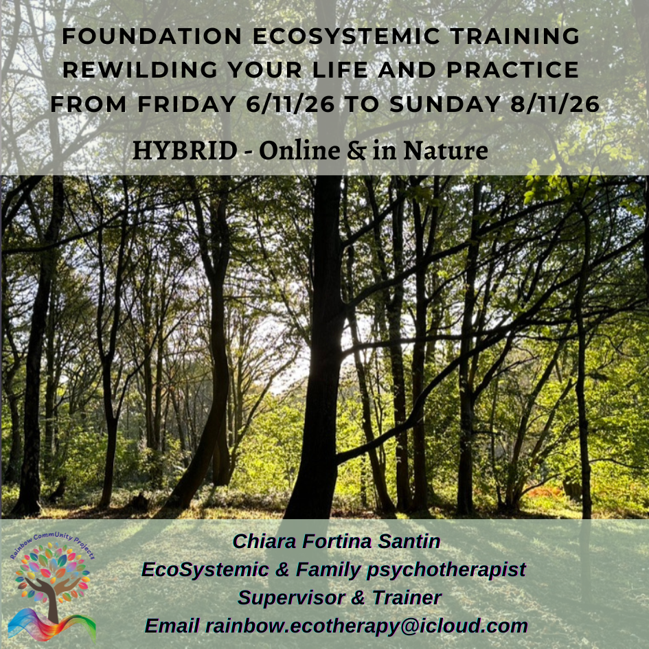 Ecotherapy: Foundation Ecosystemic training – 3 full days online ecosys online training