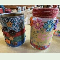 nature and creativity jars